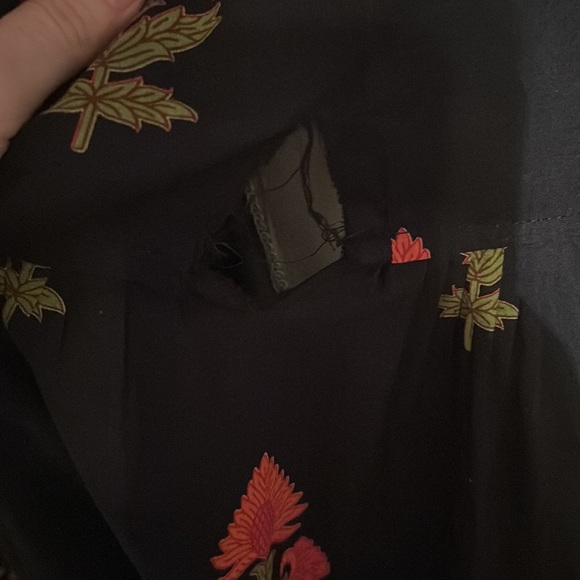 Bunaai 2 piece pants set. Chintz (hand stamped cloth), Size Large. - Picture 6 of 7